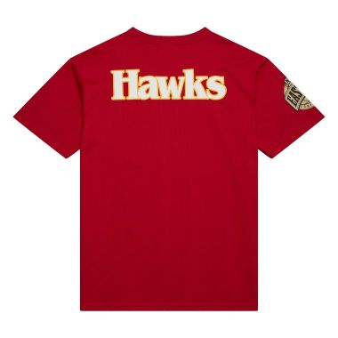NBA Team OG 2.0 Premium Short Sleeve T-Shirt Vintage Logo Atlanta Hawks