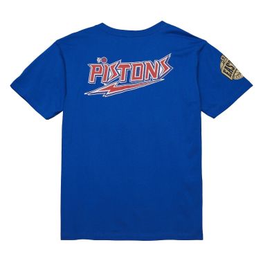 NBA Team OG 2.0 Premium Short Sleeve T-Shirt Vintage Logo Detroit Pistons