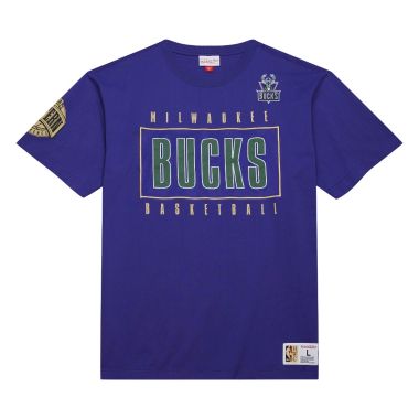 NBA Team OG 2.0 Premium T-Shirt Vintage Logo Milwaukee Bucks