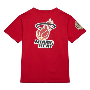 NBA Team OG 2.0 Premium Short Sleeve T-Shirt Vintage Logo Miami Heat