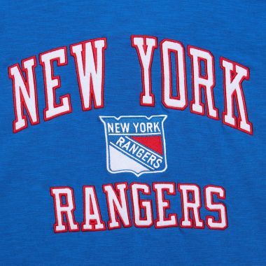 NHL Legendary Slub SS Tee Current Logo Rangers