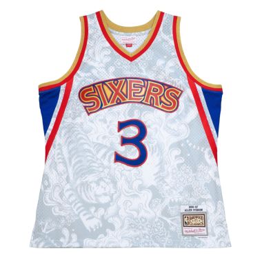 Mitchell & Ness Iverson 76ers Chinese New Year Basketball Jersey