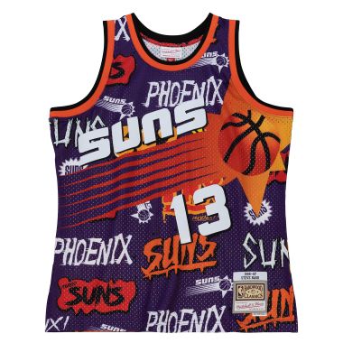 NBA Slap Sticker Swingman Jersey Suns 1996 Steve Nash