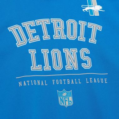 NFL Retro Fleece Hoodie Detroit Lions