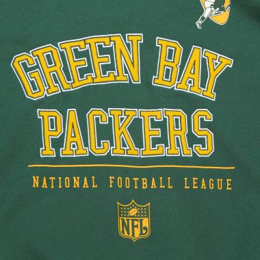 NFL Retro Fleece Hoodie Green Bay Packers