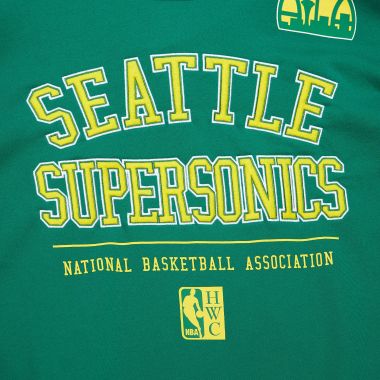 NBA Retro Fleece Hoodie Seattle Supersonics