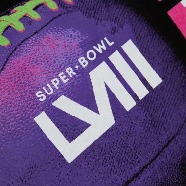 NFL Usher Super Bowl LVIII Blacklight Legacy Hoodie