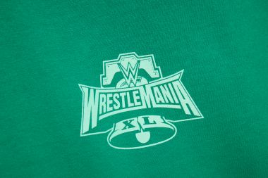 WWE Wrestlemania 40 Old Skool Fleece Hoodie