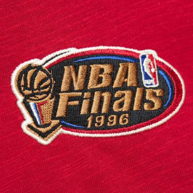 NBA Legendary Slub LS Hoodie Vintage Logo Bulls