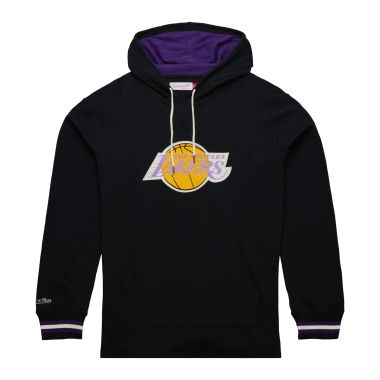 NBA Legendary Slub LS Hoodie Vintage Logo Lakers