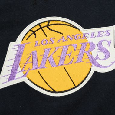NBA Legendary Slub LS Hoodie Vintage Logo Lakers