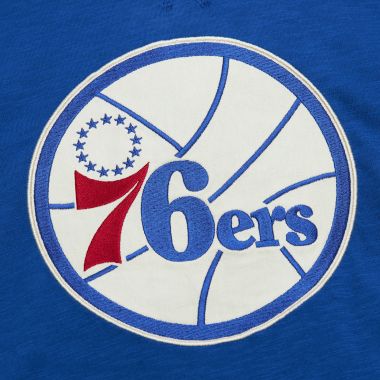 NBA Legendary Slub LS Hoodie Vintage Logo 76ers