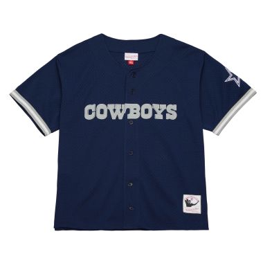 NFL On The Clock Mesh Button Front Cowboys