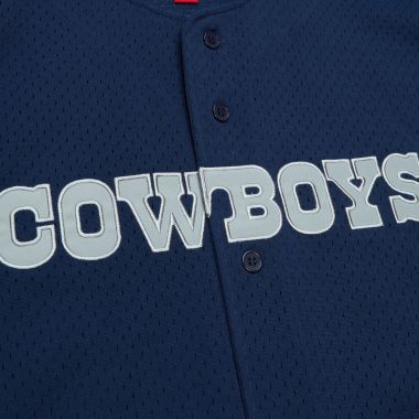 NFL On The Clock Mesh Button Front Cowboys