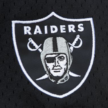 NFL On The Clock Mesh Button Front Raiders