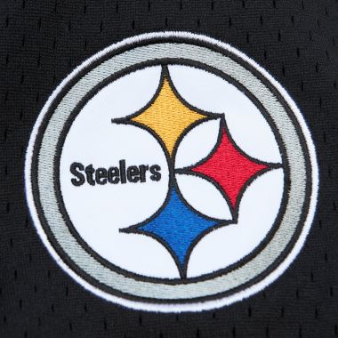 NFL On The Clock Mesh Button Front Steelers