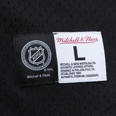 NHL On The Clock Mesh Button Front Current Logo Penguins