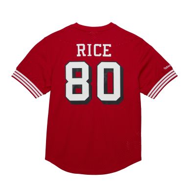 NFL Name & Number Long sleeve T-Shirt San Franisco 49'ers Jerry Rice 1994