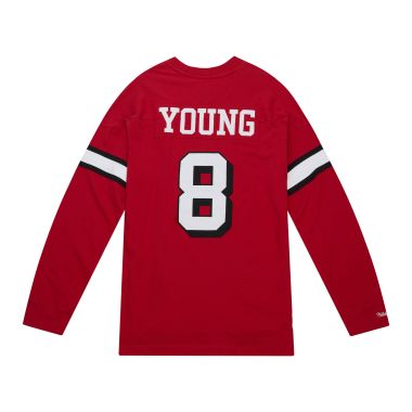 NFL Name & Number Long sleeve T-Shirt San Franisco 49'ers Steve Young 1994