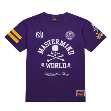 Mitchell & Ness X Mastermind Mesh T-Shirt Purple