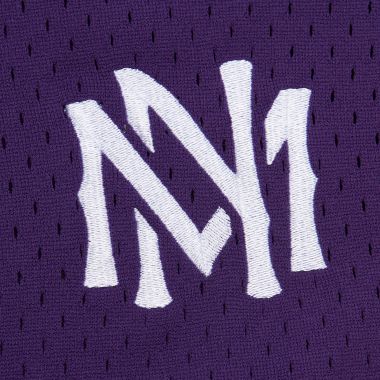 Mitchell & Ness X Mastermind Mesh T-Shirt Purple