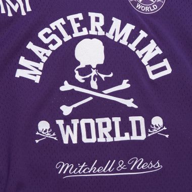 Mitchell & Ness X Mastermind Mesh T-Shirt Purple