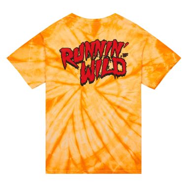 WWE Running Wild Tie-Dye T-Shirt Hulk Hogan