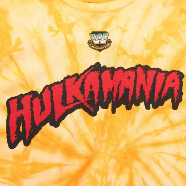 WWE Running Wild Tie-Dye T-Shirt Hulk Hogan