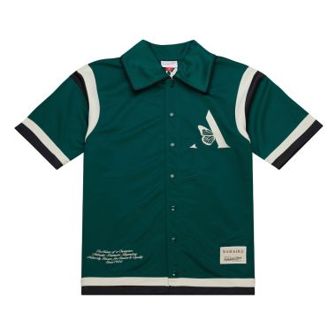 Mitchell & Ness X Waraire Shooting Shirt Green