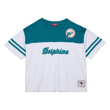 NFL Women's Yoke T-Shirt Miami Dolphins