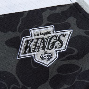 NHL BAPE X M&N Jersey Los Angeles Kings