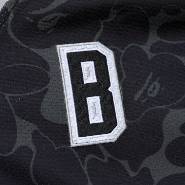 NHL BAPE X M&N Jersey Los Angeles Kings