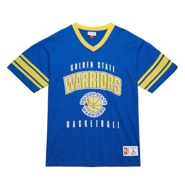 NBA Retro V-Neck T-Shirt Golden State Warriors