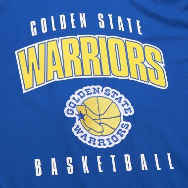 NBA Retro V-Neck T-Shirt Golden State Warriors