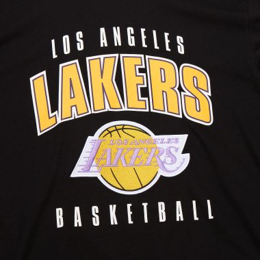 NBA Retro V-Neck T-Shirt Los Angeles Lakers