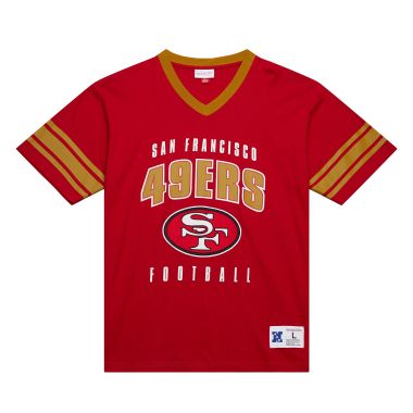 NFL Retro V-Neck T-Shirt San Francisco 49ers