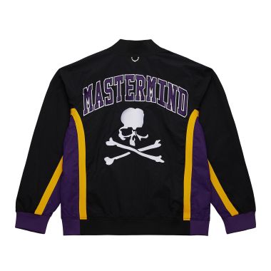 Mitchell & Ness X Mastermind Warm Up Jacket Purple