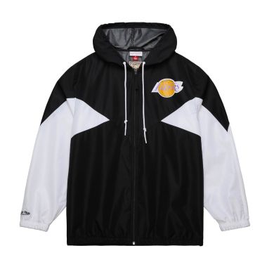 NBA Ultimate Lightweight Windbreaker Jacket Vintage Logo Los Angeles Lakers