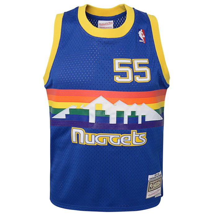 NBA Youth Swingman Jersey Road Denver Nuggets Dikembe Mutombo