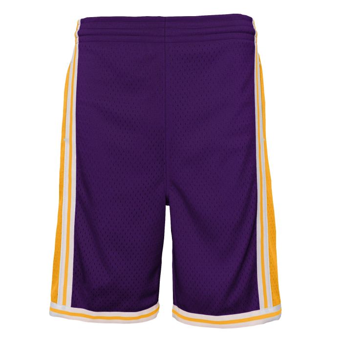 NBA Youth Swingman Shorts Los Angeles Lakers Road Purple