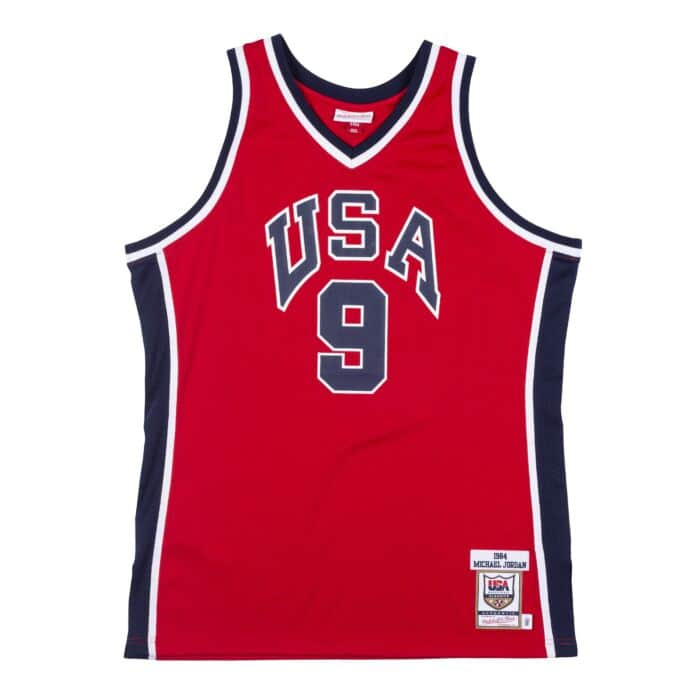 Authentic Jersey Team USA 1984 Michael Jordan