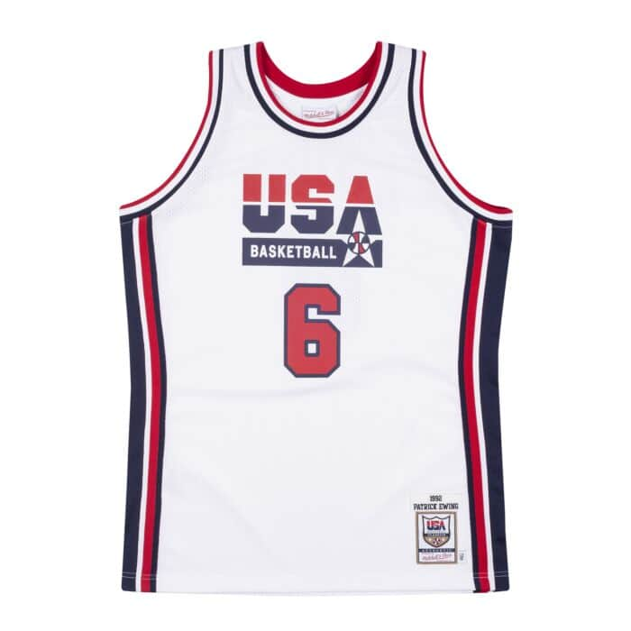 Authentic Jersey Team USA 1992 Patrick Ewing