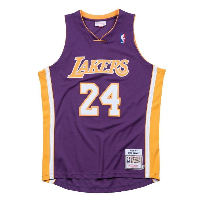 NBA Authentic Jersey Los Angeles Lakers Kobe Bryant 2006-07 Purple