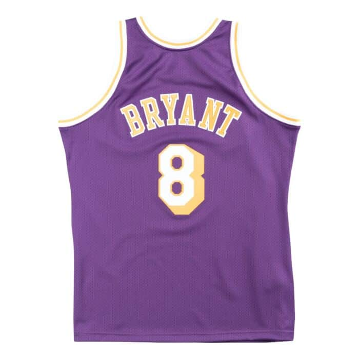 NBA Authentic Jersey Los Angeles Lakers Road Kobe Bryant Purple 1996 97