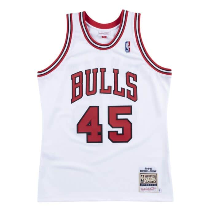 NBA Authentic Jersey Chicago Bulls Michael Jordan 1994-95 White