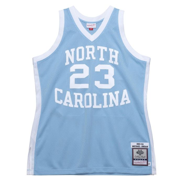 NCAA Authentic Jersey UNC Michael Jordan 1983-84 