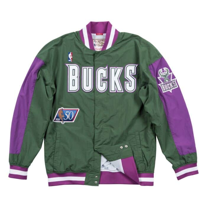 Authentic Warm Up Jacket Milwaukee Bucks 1996-97