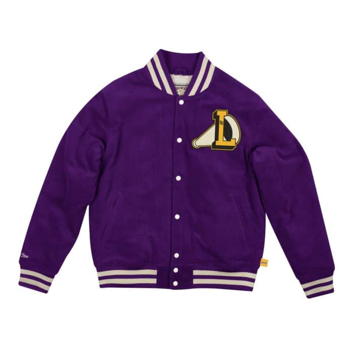 Laker jackets mitchell store and ness