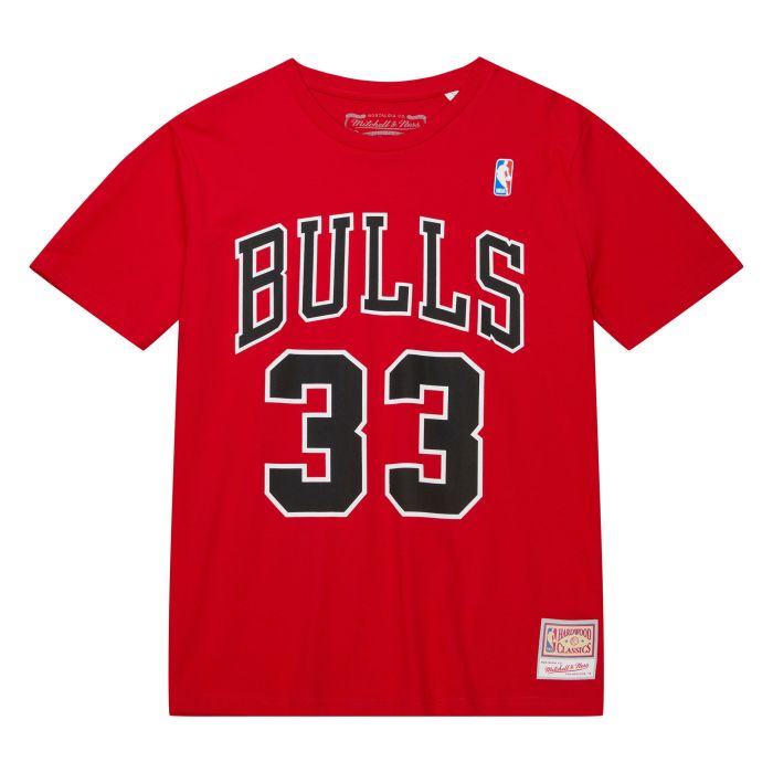 Name & Number Tee Chicago Bulls Scottie Pippen