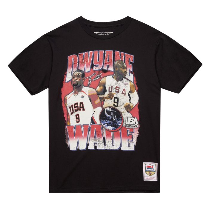 Team USA Legend Team USA T Shirt Dwyane Wade Shop Mitchell Ness Shirts and Apparel